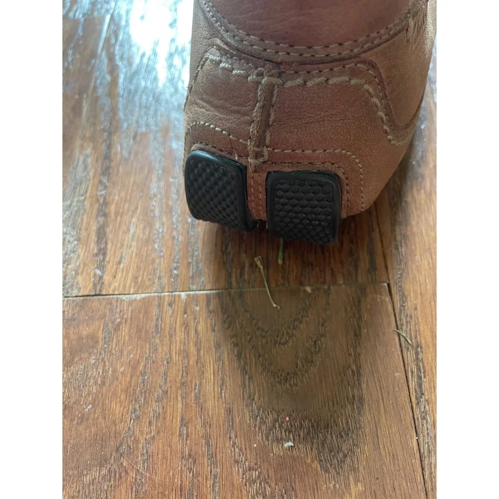 Clarks Loafers Mens Brown Leather Penny Driving Mocs Old Money Size 10M